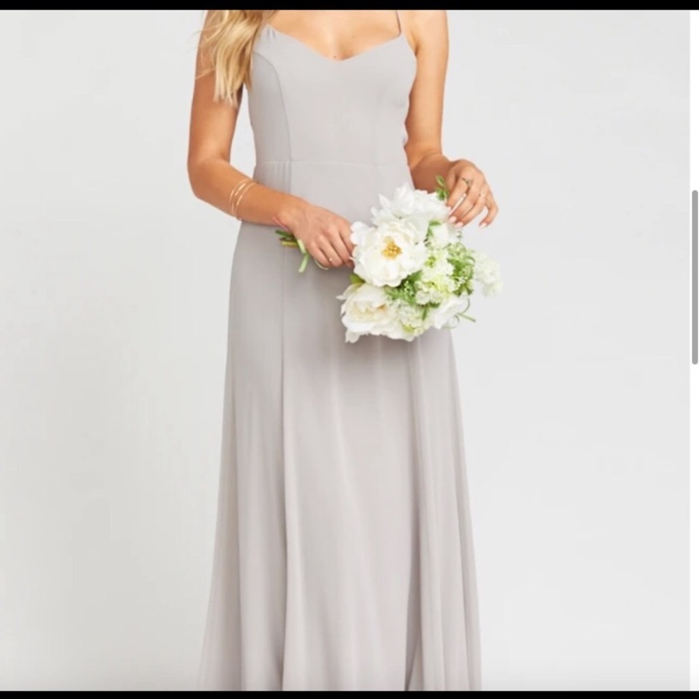 Godshaw Goddess Gown Dove Grey